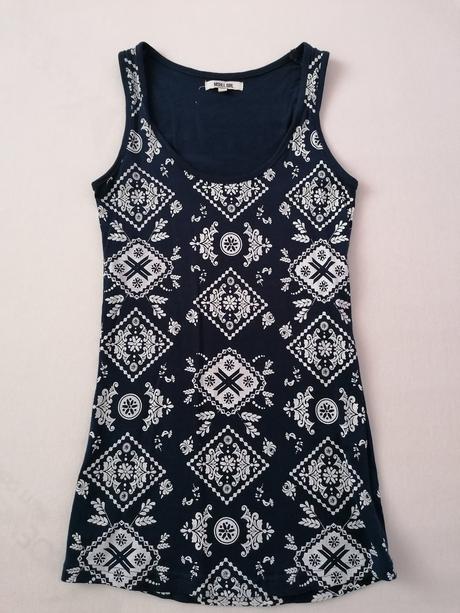 Tmavomodré tielko, xs