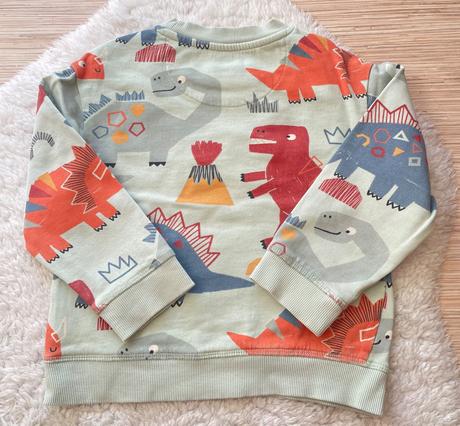 Zelenkasta suprava dinosaury 104, mothercare,104