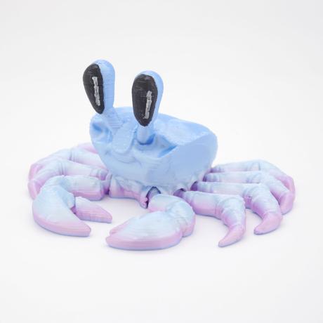 Ghost krab - 3d tlačená hračka,