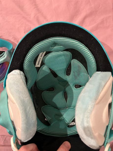 Lyziarska helma a lyziarske okuliare roxy, roxy,m