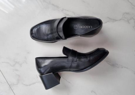 Kožené mokasíny, lasocki,38