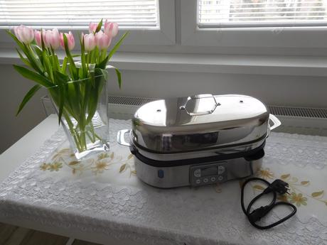 Saga sfs 800 parný hrniec nerezový, nový, 