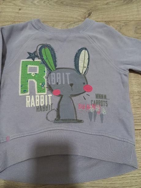 Mikina zajacik, next, 104, next,104