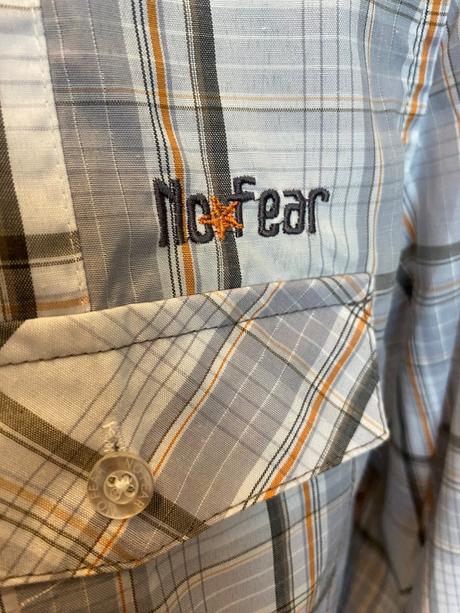 No fear - pánska košeľa s dlhým rukávom, no fear,l