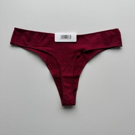 Dámske bavlnené tangá h368, l / m / s / xl