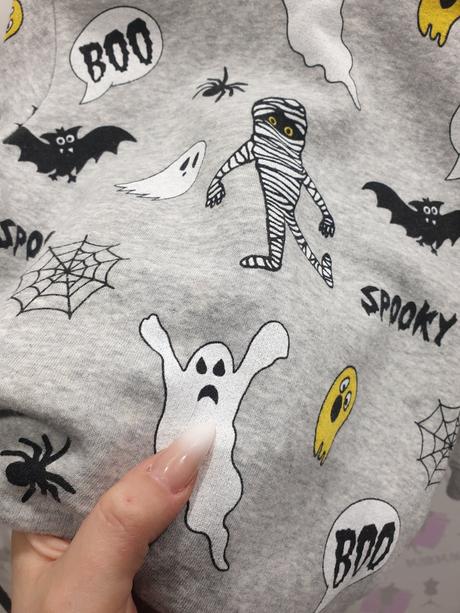 Mikina so strašidlami 98/104, h&m,98
