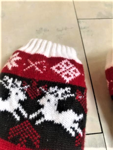 Kožušinové vyššie ponožky, 38