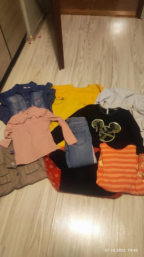 Dievčenské oblečenie, 104–116