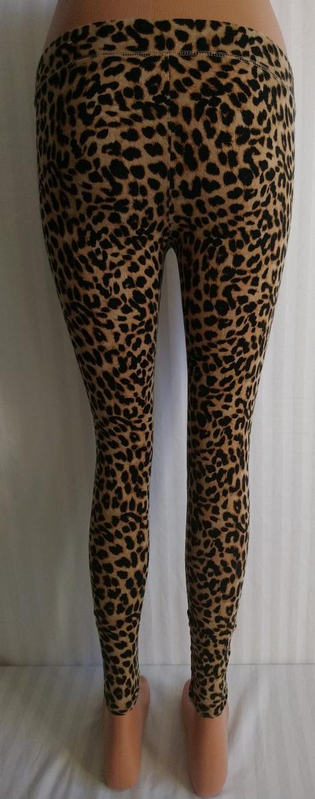 Dámske legíny so vzorom, pink, xs