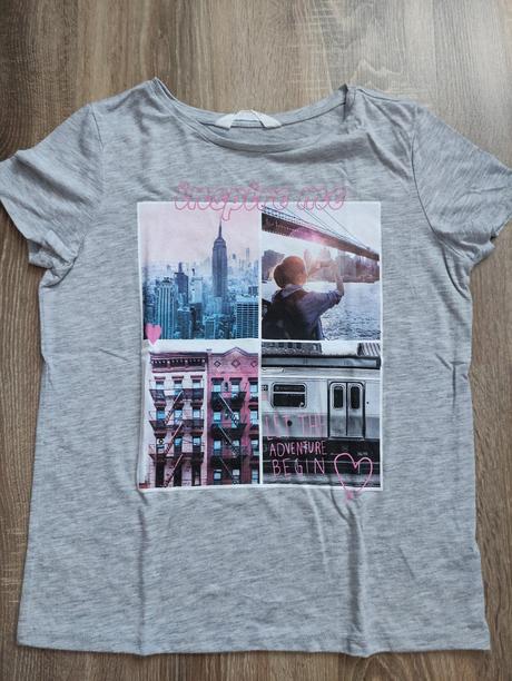 Sive tricko, h&m,158