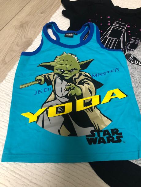 Trička krátky rukav/ bez rukávov 9ks, f&f,116