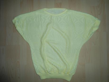 Zlty damsky letny svetrik, l