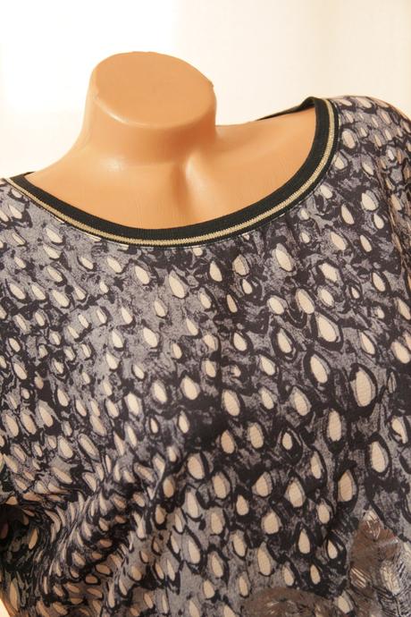 Vzorovaná blúzka. gina laura, l/xl, l