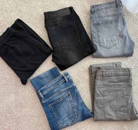 Balík oblečenia, 158–170