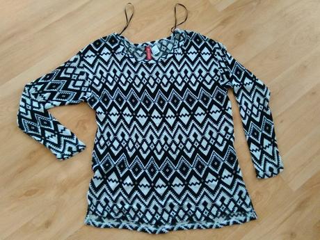 Svetrik cik cak, h&m,m