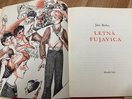 Retro stará kniha ján beňo letná fujavica 1978,