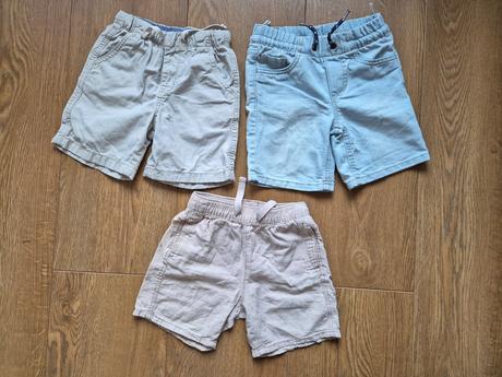Ľanové šortky, h&m,104