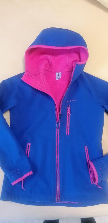 Bunda softshellová, decathlon,134