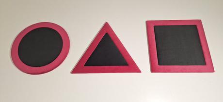 Dekoratívne panely squid game, 