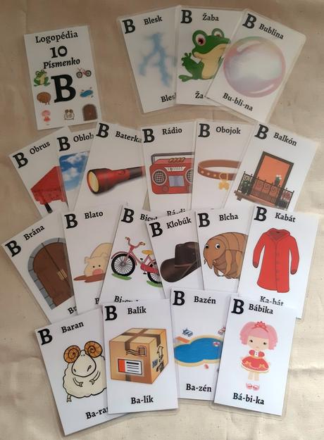 Logopedické kartičky,