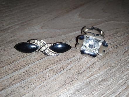 Bizuteria brosna a prsten, 