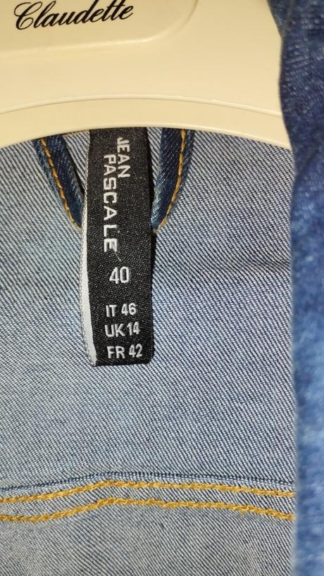 Riflová bunda, takko,40