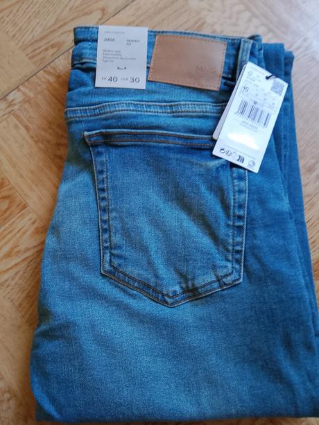 Mango pánske rifle jude skinny fit, mango,40