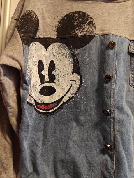 Desigual original mickey pecková štýlová mikina, desigual,164