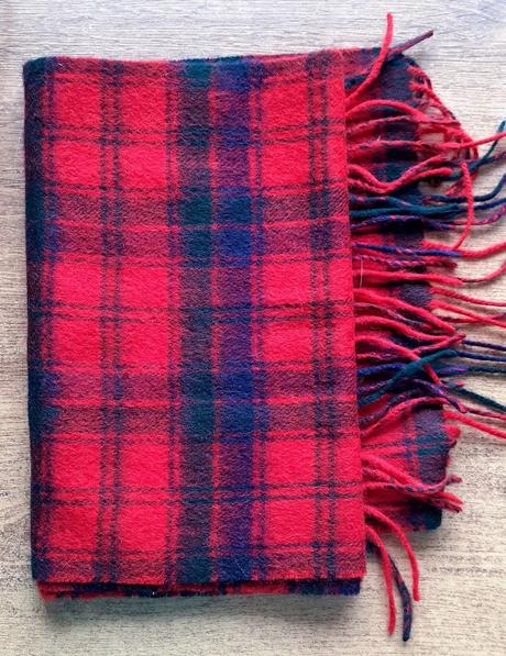 Škótsky šal z ovčej vlny, 50