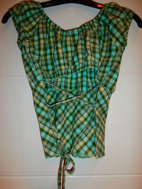 Dámska blúzka, odhalený chrbát, pimkie