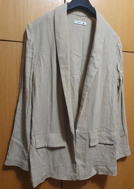 Bezove sako s primesou lanu, terranova,m