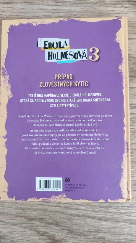 Enola holmesová 3 nancy springer, 
