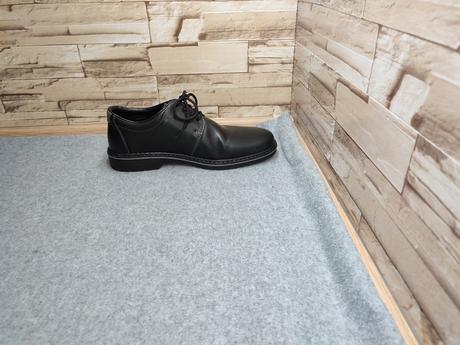 Rieker 40 - pánske kožené čierne topánky, rieker,40