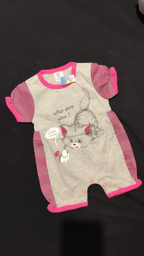 Krátky overal mačička 62, autex,62