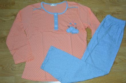 Dámske bavlnené pyžamo, l - xxxl