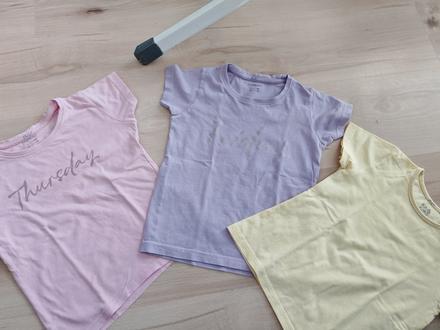 Tričká  3 ks -110/116, gate,110