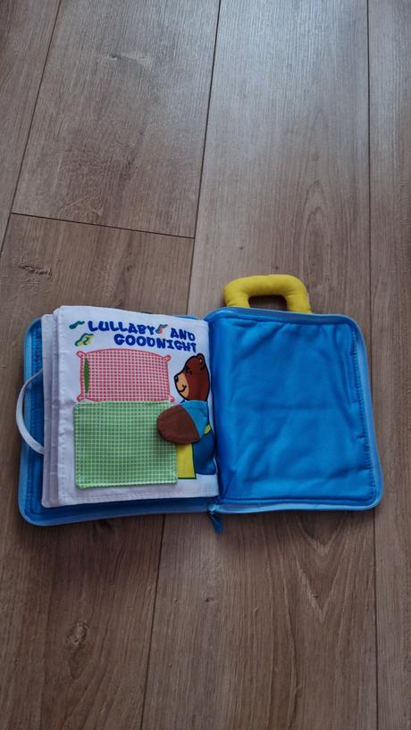 Textilná knižka lulláby, 
