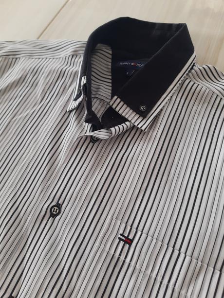 Pánska košeľa tommy hilfiger l, tommy hilfiger,l