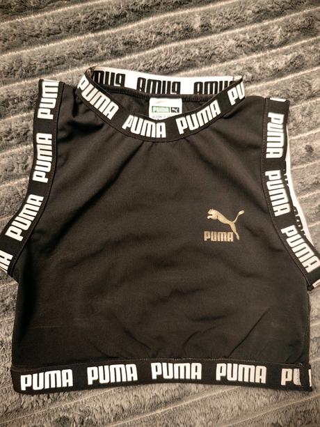 Športový crop top, puma,xs
