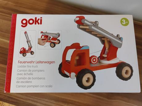 Drevené hasičské auto, 