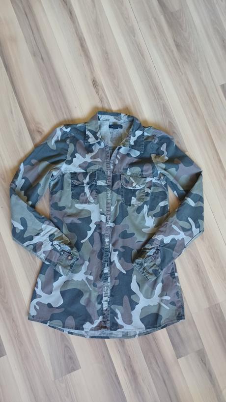 Maskáčová,  army košeľa, amisu,xs