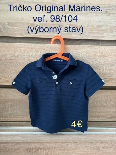 Tričko / polo original marines vel. 98/104, original marines,98