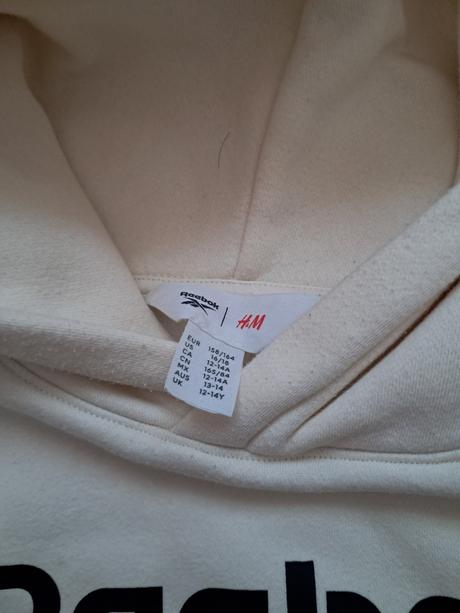 Mikina 158/164, reebok,158