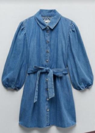 Zara rifľove saty, zara,m