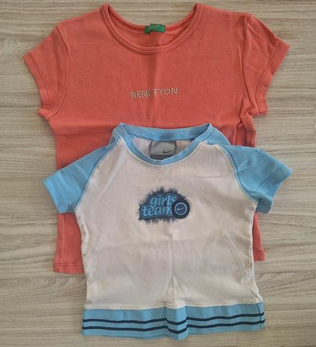 Tričko benetton+nike zdarma 104/110, benetton,104