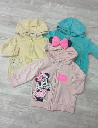 Balík mikiny, top + legíny, 68–80