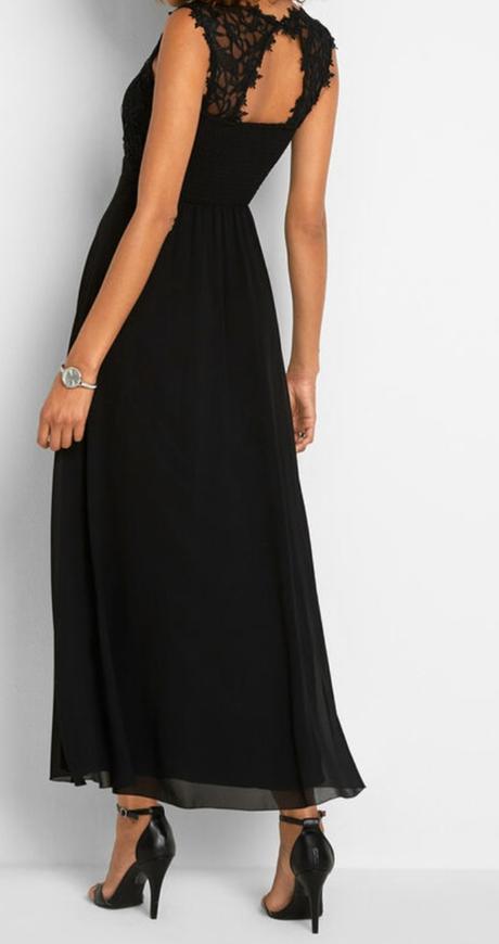 Spoločenské šaty s čipkou, bonprix,50