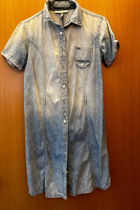 Šaty riflove, adidas,xs