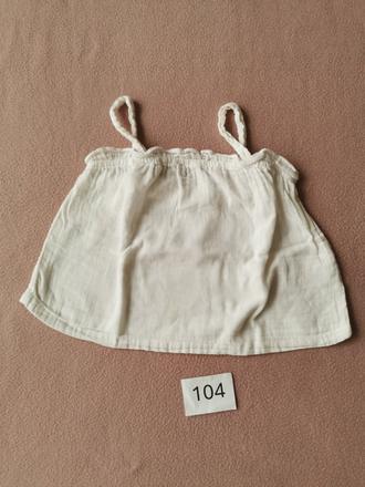 Mušelín / gázovina /  top, f&f,104