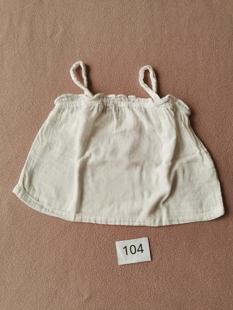 Mušelín / gázovina / top, f&f,104